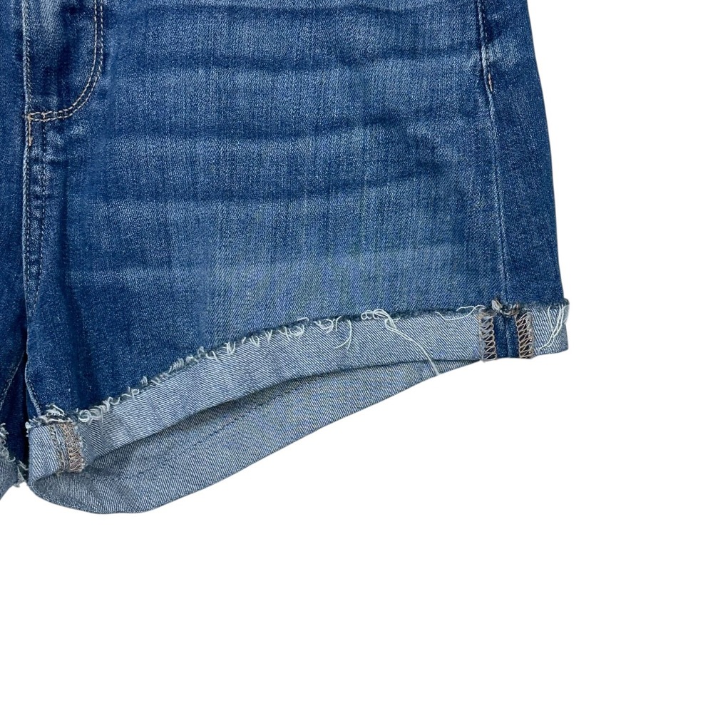 PAIGE Jimmy Jimmy‎ Short Dillian Blue Denim Raw Cuff Shorts Size 29 WJ435 - Picture 3 of 9